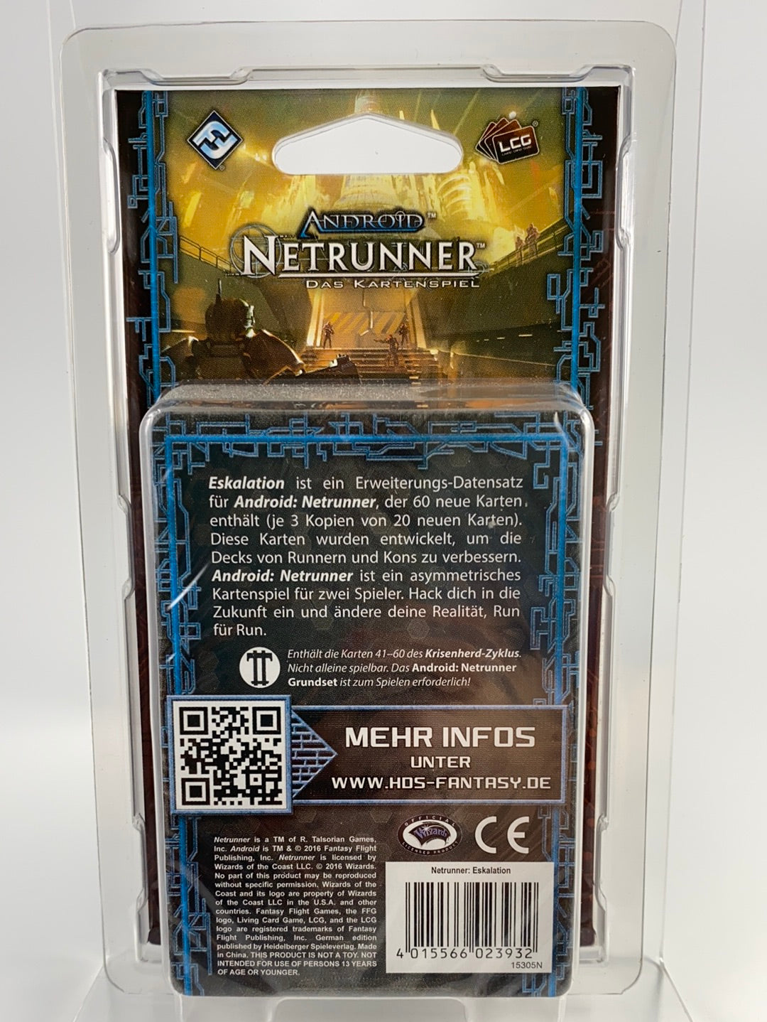 Netrunner Kartenspiel: Eskalation Datensatz, Neu!