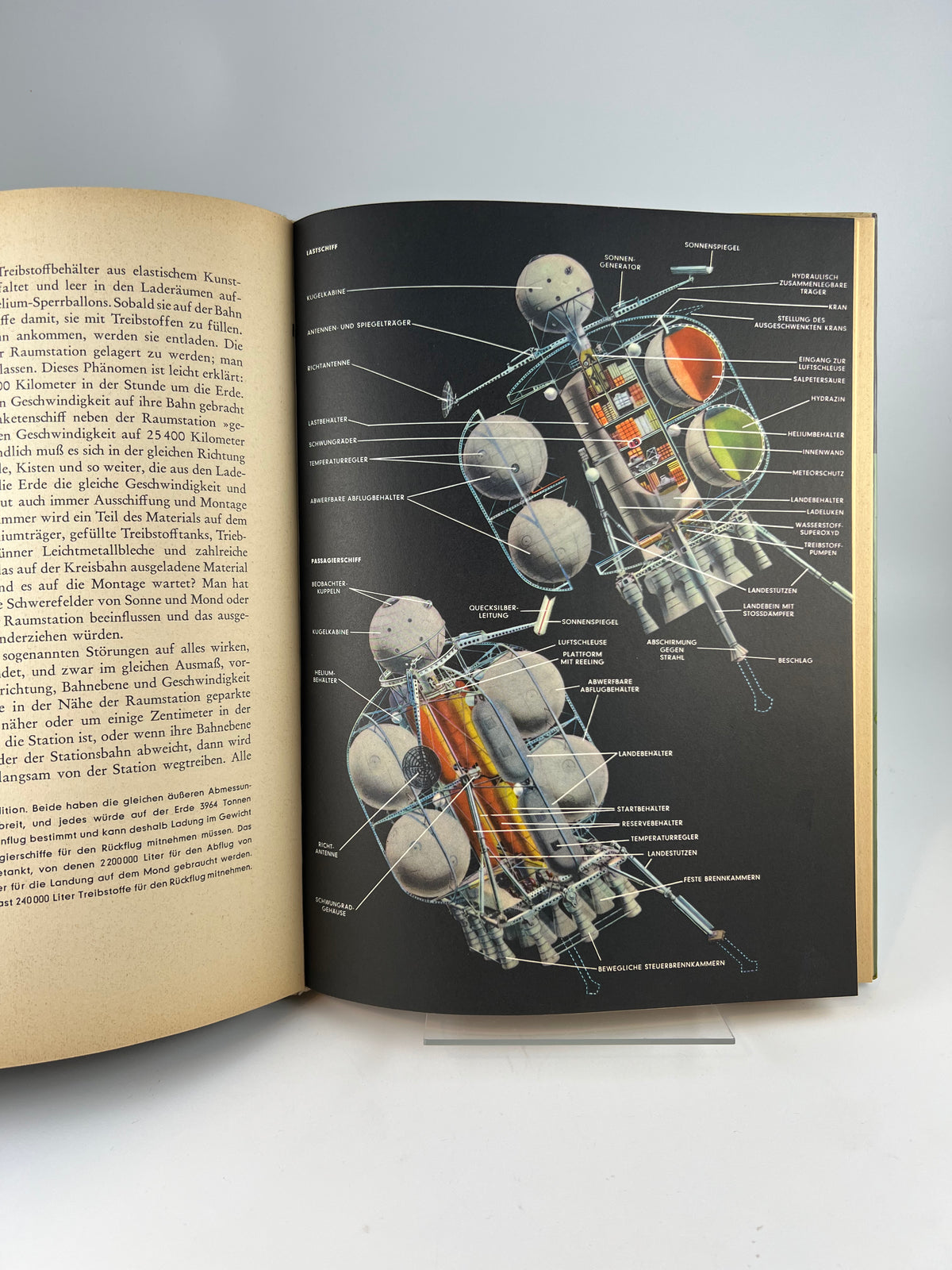 v. Braun, Ley u.a. / Die Eroberung des Mondes / S.Fischer 1954