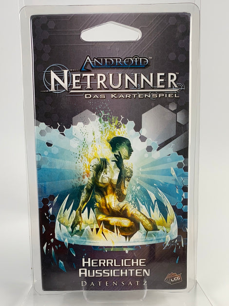 Netrunner Kartenspiel: Herrliche Aussichten Datensatz, Neu!