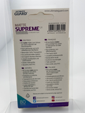 Matte Supreme Sleeves (80 Stk. Matte black)