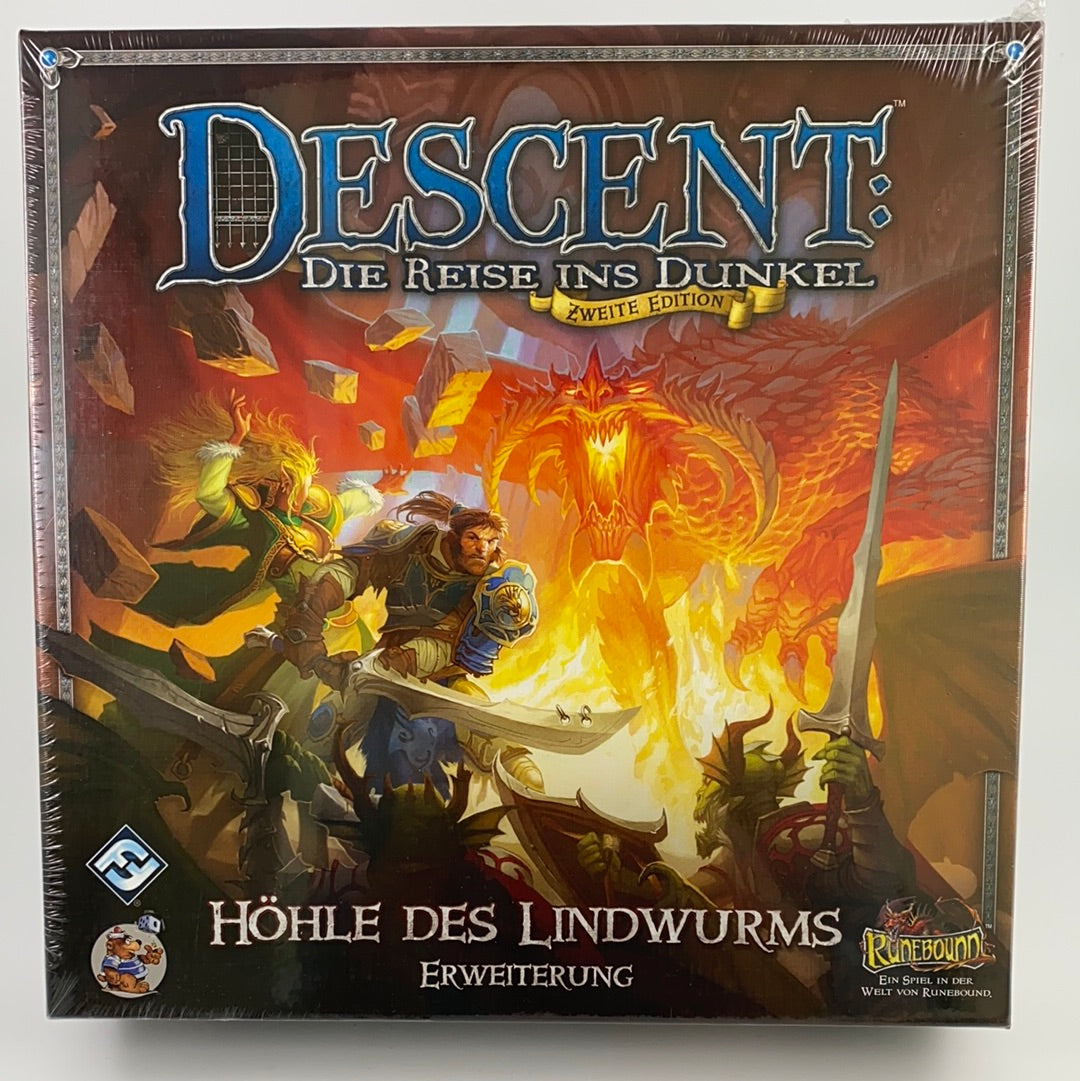 Descent 2. Edt. Erweiterung - Höhle des Lindwurms