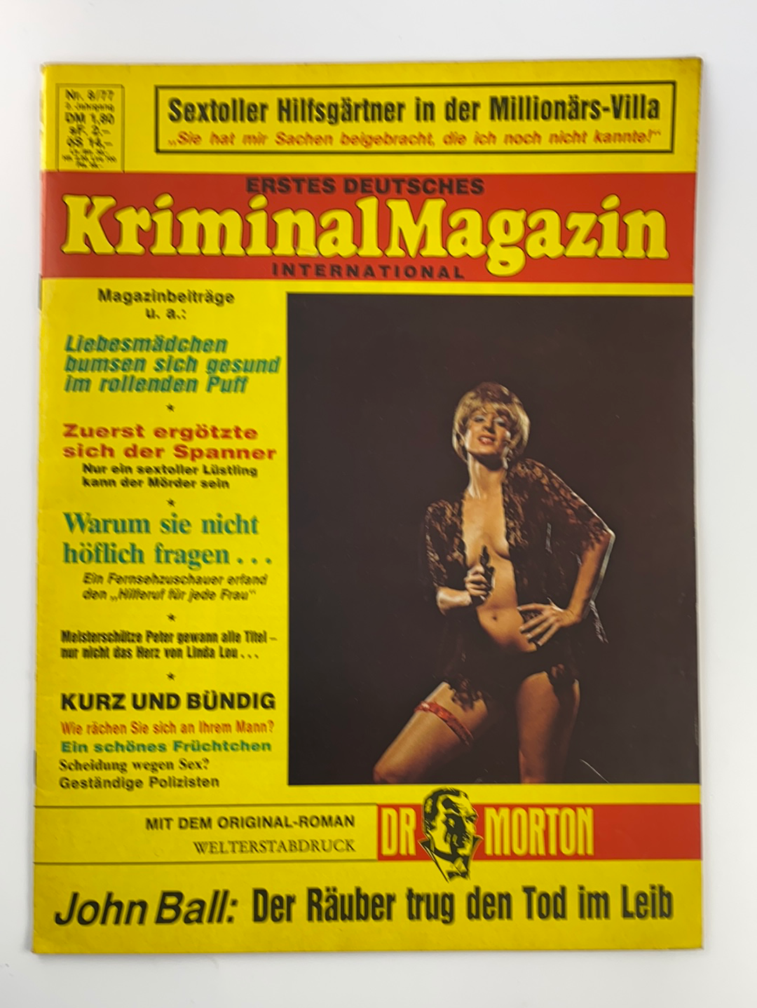 Dr. Morton Kriminal Magazin 8/77