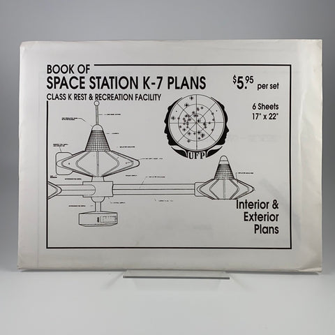 Space Station K-7 Plans Blueprint / Tech.Zeichnung