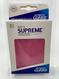 Matte Supreme Sleeves (80 Stk. Matte Pink)