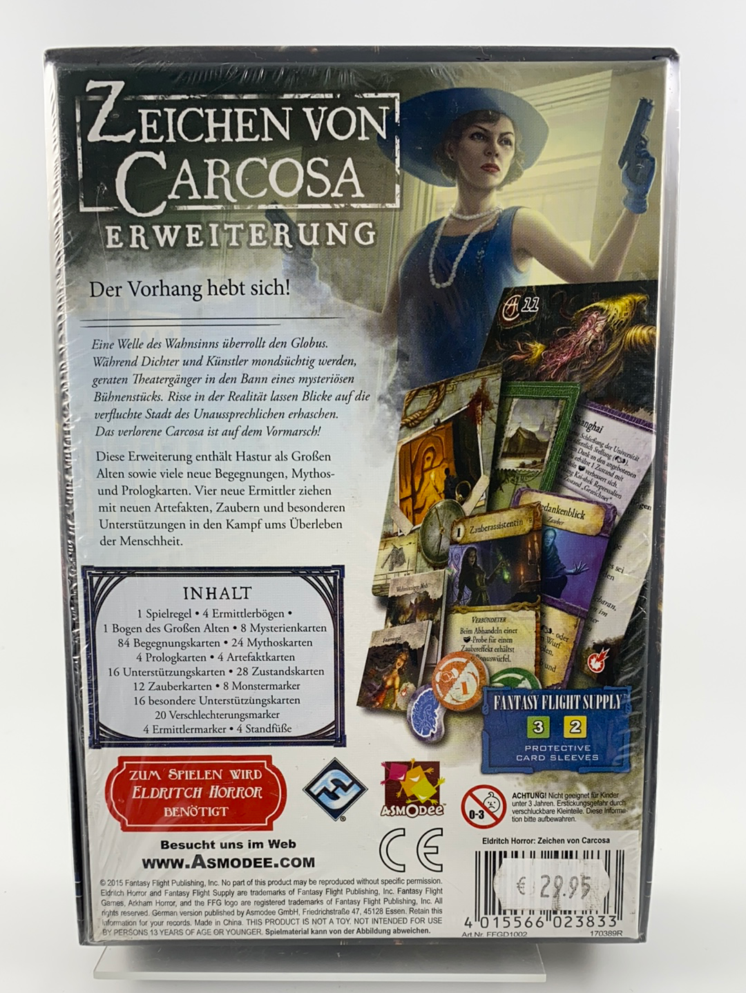 Eldritch Horror Zeichen von Carcosa Erweiterung Spiel