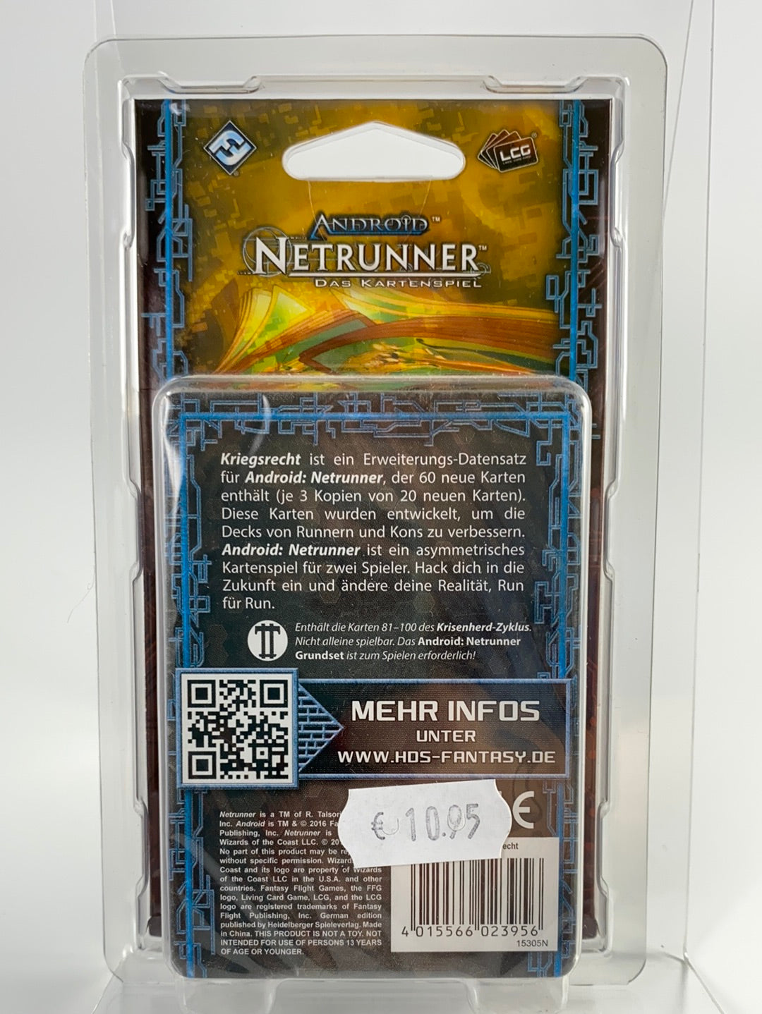 Netrunner Kartenspiel: Das Kriegsrecht Datensatz, Neu!