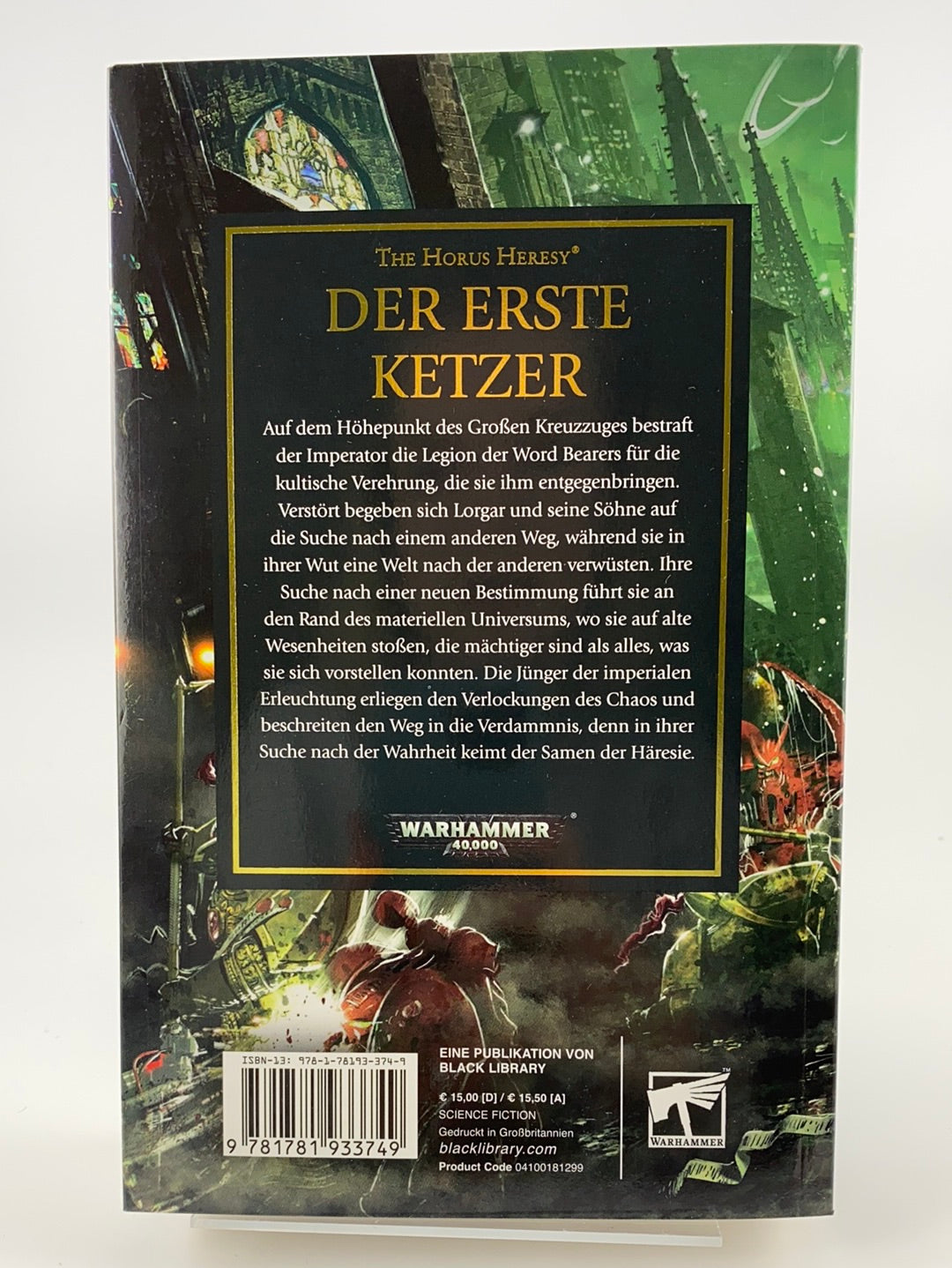 Warhammer 40k: Der erste Ketzer Roman