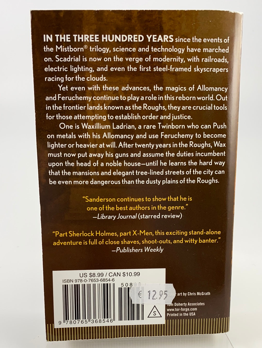 The Alloy of Law (Brandon Sanderson)