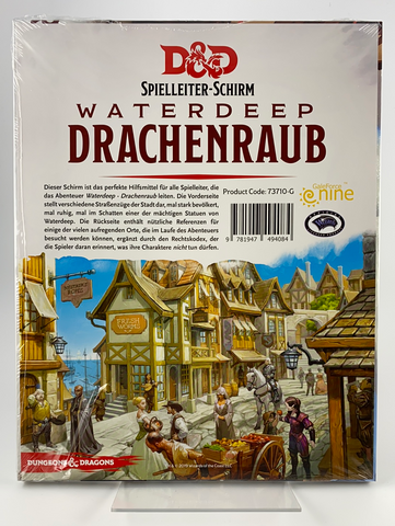 D & D Dungeons & Dragons Waterdeep: Drachenraub Spieleiter - Schirm