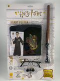 Harry Potter Kinder Kapuzengewand mit Schnalle, Zauberstab & Brille