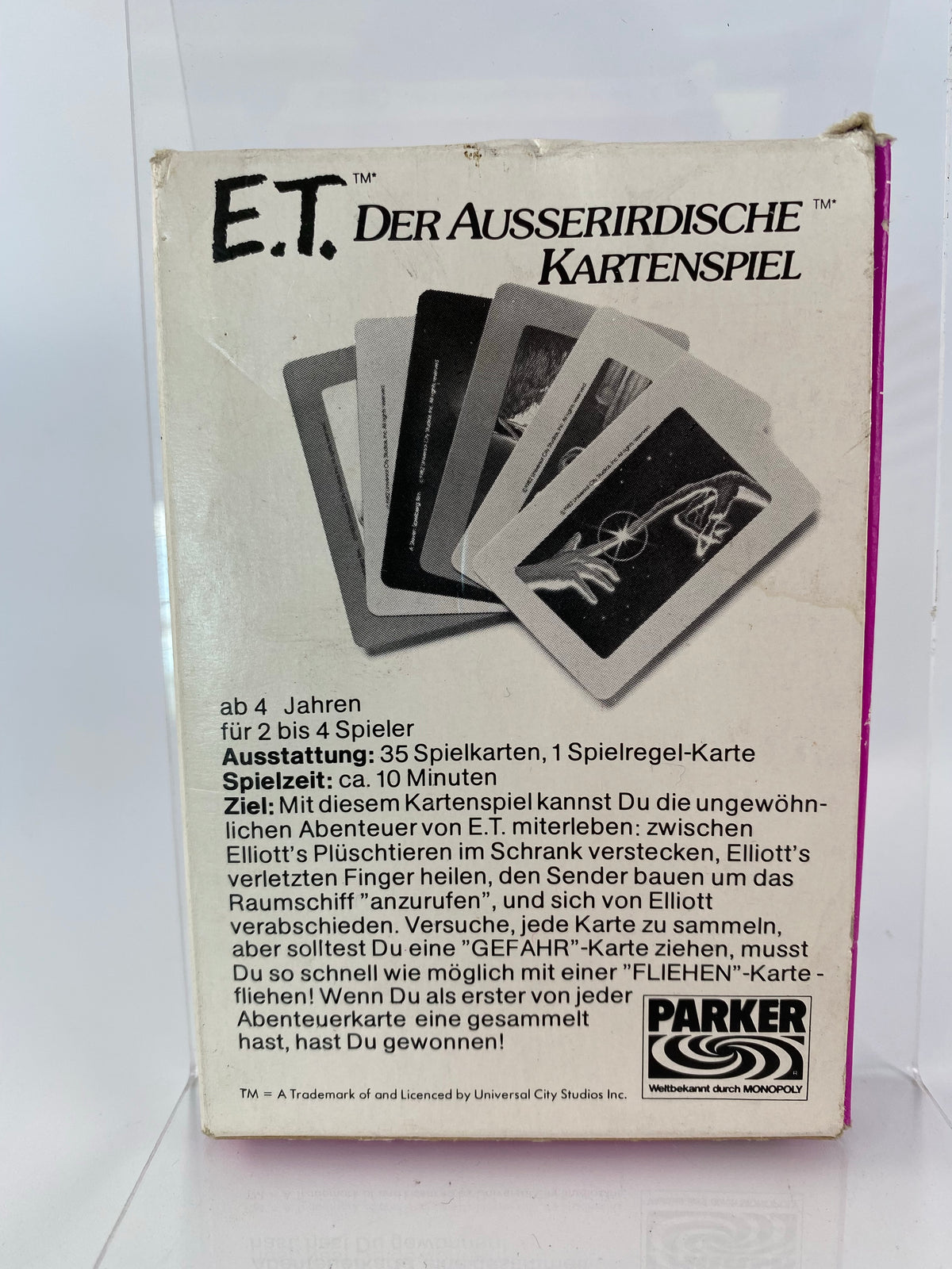 E.T. Der Ausserirdische Kartenspiel Parker