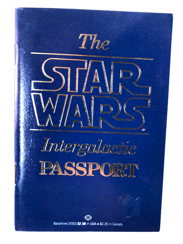 Star Wars Intergalactic Passport Ballantine 1983
