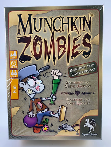 Munchkin Zombies Basisspiel + Erweiterung