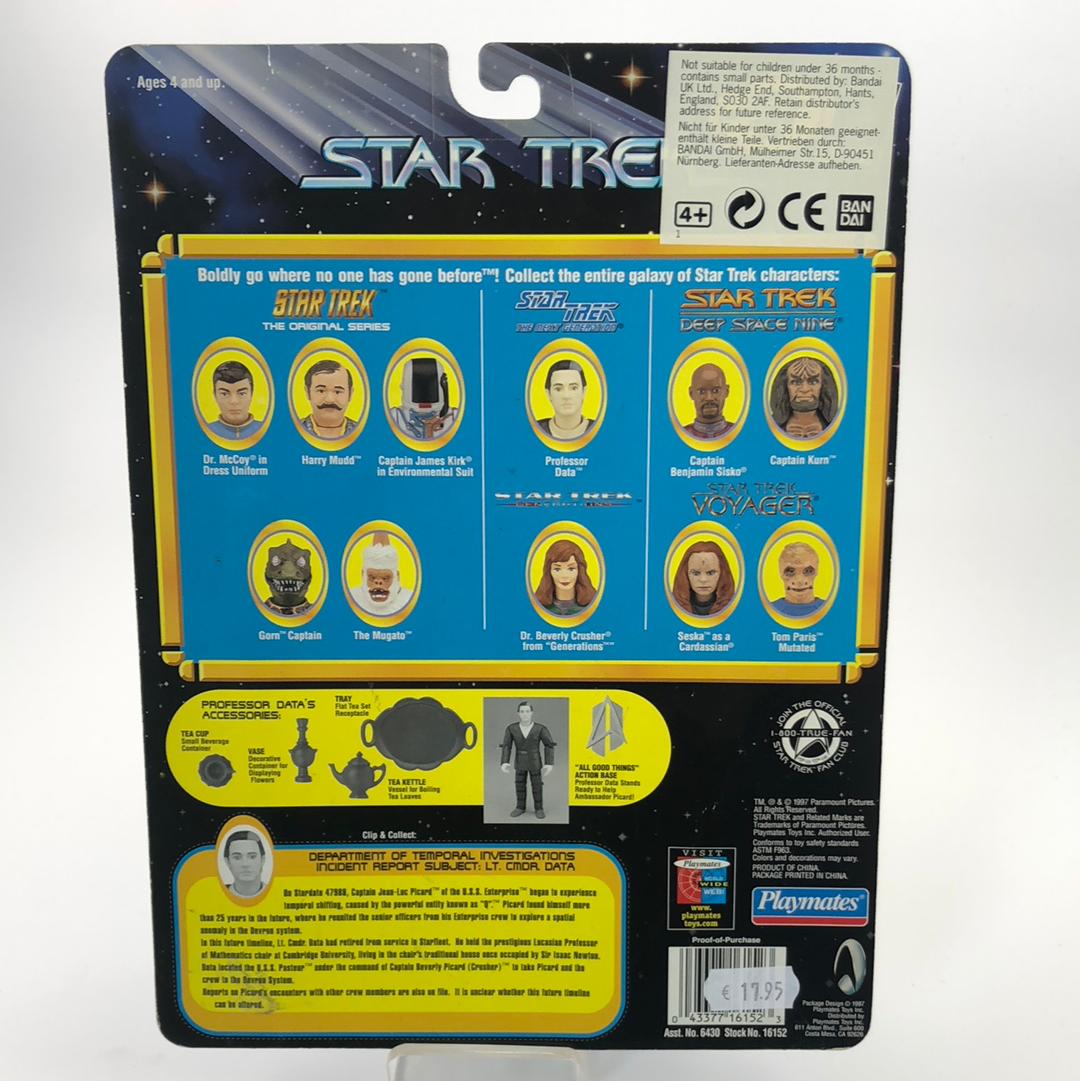 Professor Data Star Trek Actionfigur