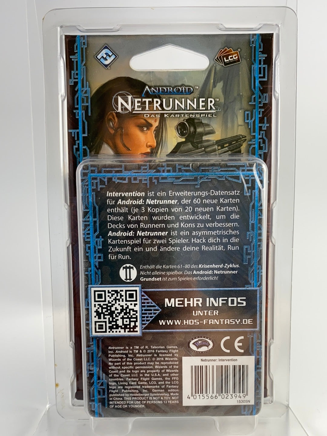 Netrunner Kartenspiel: Intervention Datensatz, Neu!