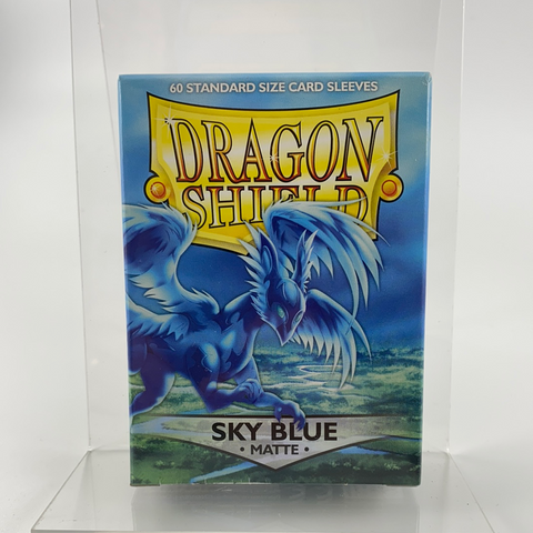 Dragon Shield 60 Standard Size Card Sleeves (Sky blue matte)