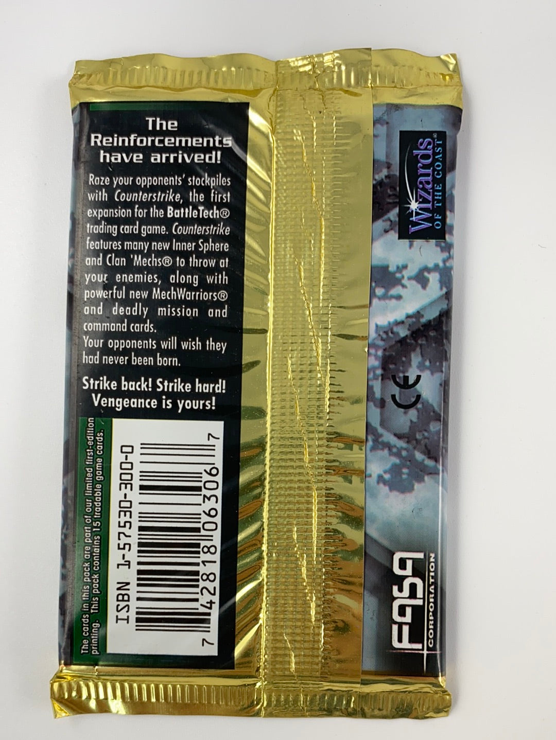 Battletech Counterstrike Trading Cards WOC 6306, engl.