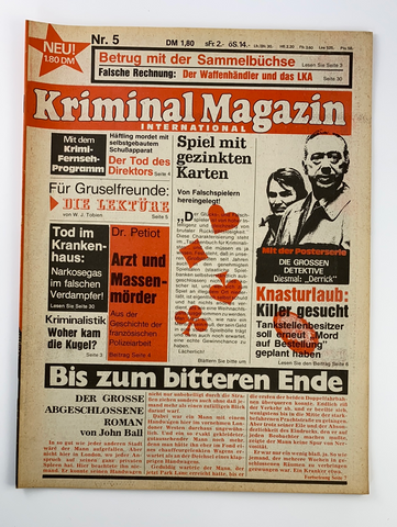 Dr. Morton Kriminal Magazin Nr. 5