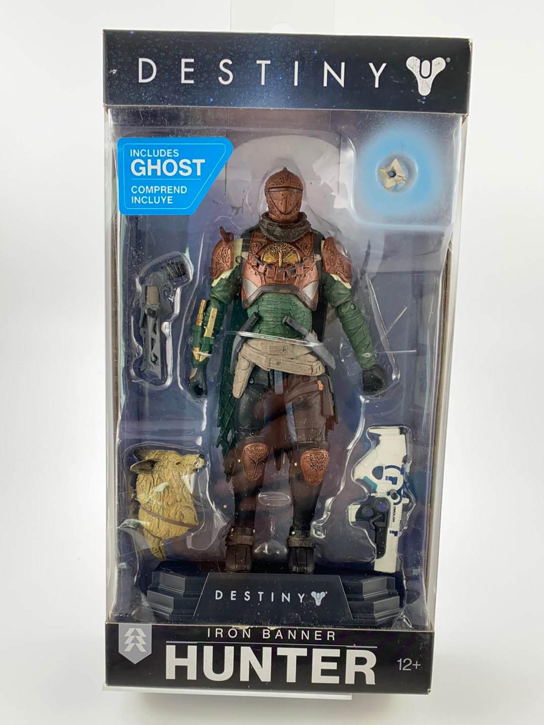 Destiny Iron Banner Hunter Action Figur McFarlane Color Tops #25 green