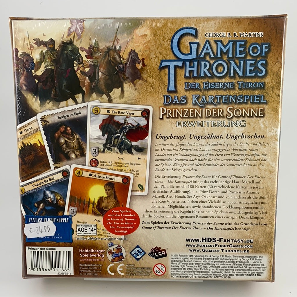 Heidelberger Spieleverlag – Game Of Thrones Kartenspiel „Wechsel Der Jahreszeiten“, 60 Karten, Erweiterung Heidelberger Spieleverlag – Game Of Thrones Kartenspiel „Wechsel Der Jahreszeiten“, 60 Karten, Erweiterung