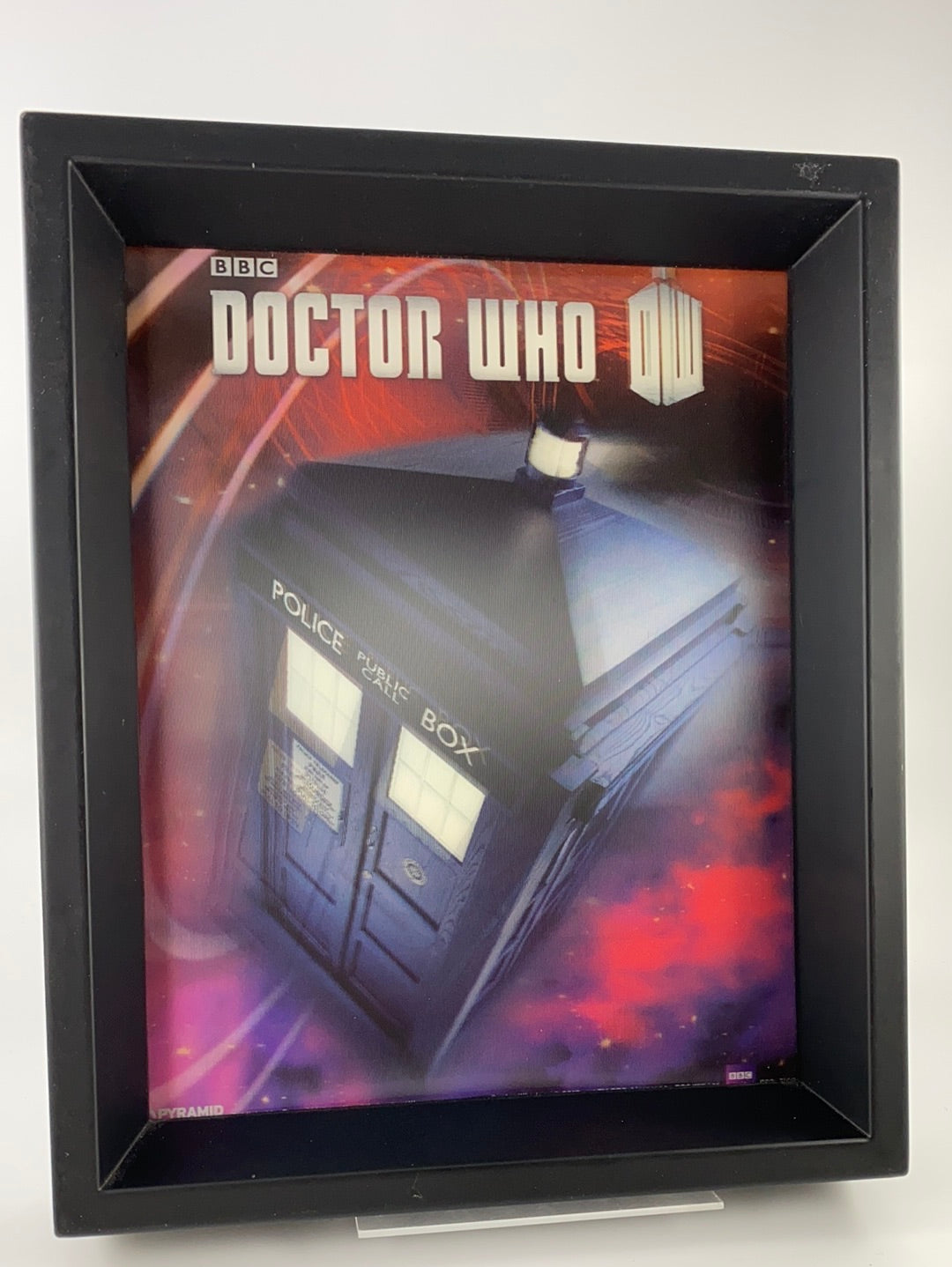 Doctor Who 3-D Bild im Rahmen
