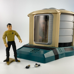 Transporterraum Star Trek mit Actionfigur