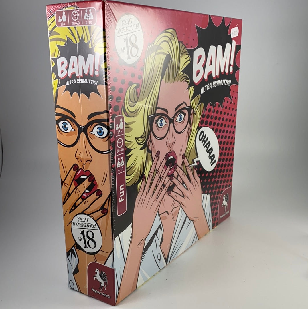 Spiel: BAM! Ultra schmutzig, ab 18 Jahre