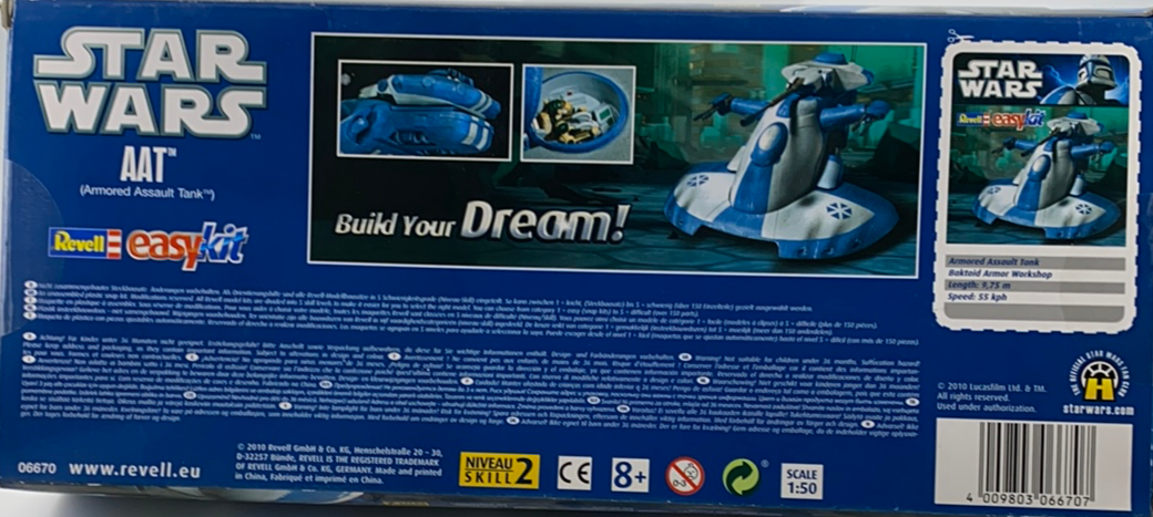 Star Wars Easykit AAT Revell Modellbausatz vom 2010