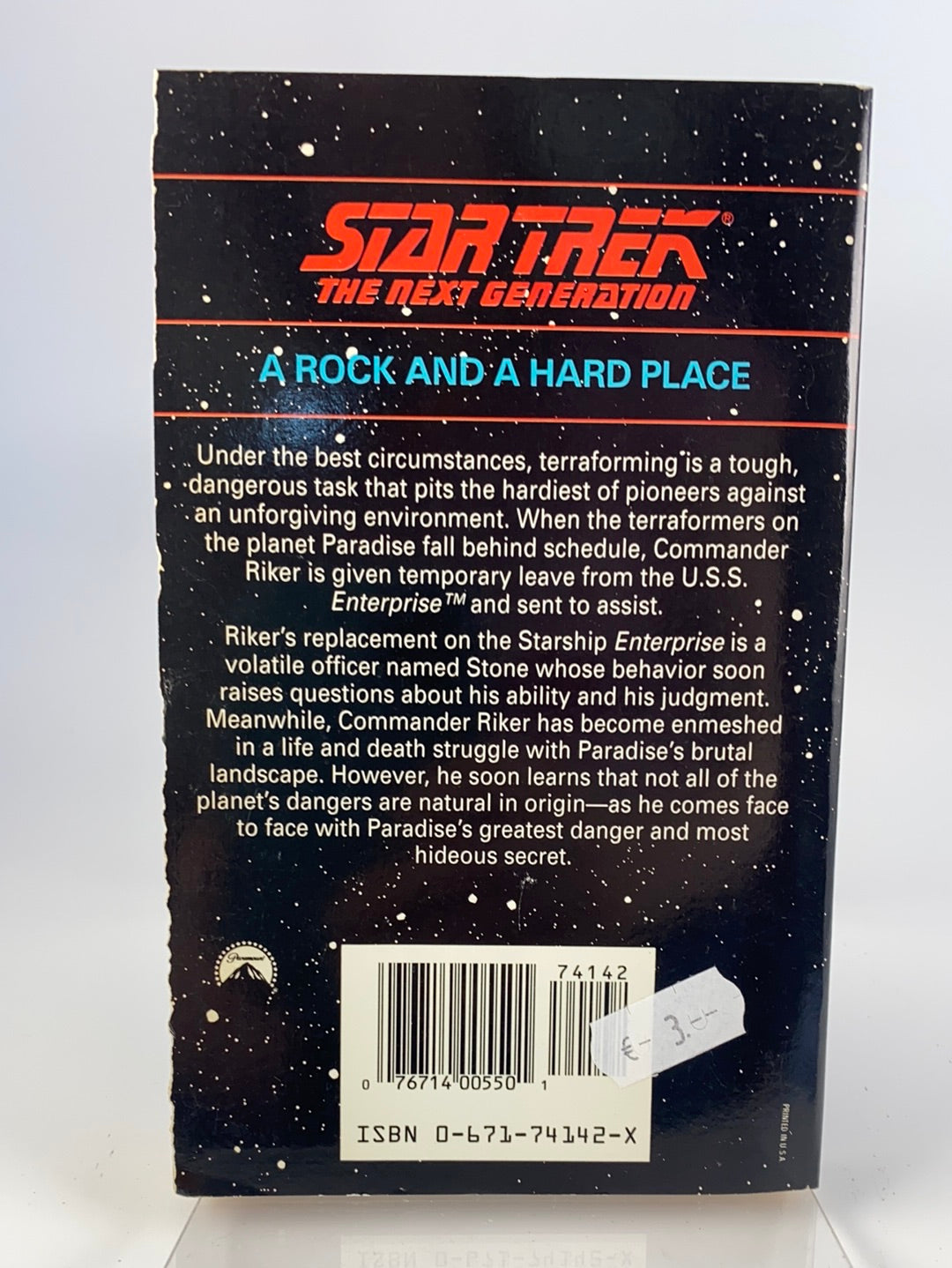 Star Trek TNG - A Rock and a Hard Place Roman