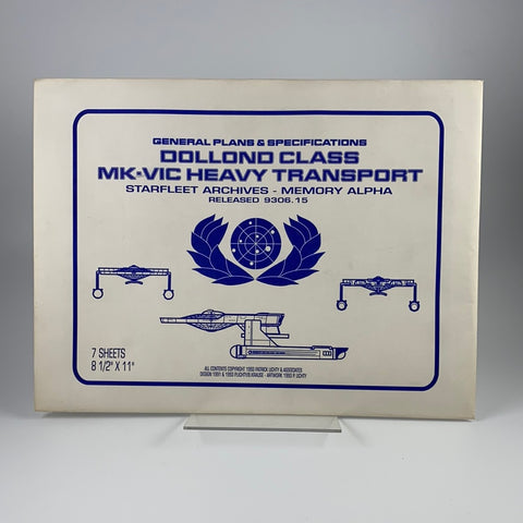 Dollond Class MK-Vic Heavy Transport Blueprimts /Tech. Zeichnung