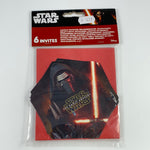 Star Wars 6 Einladungskarten The Force Awakens