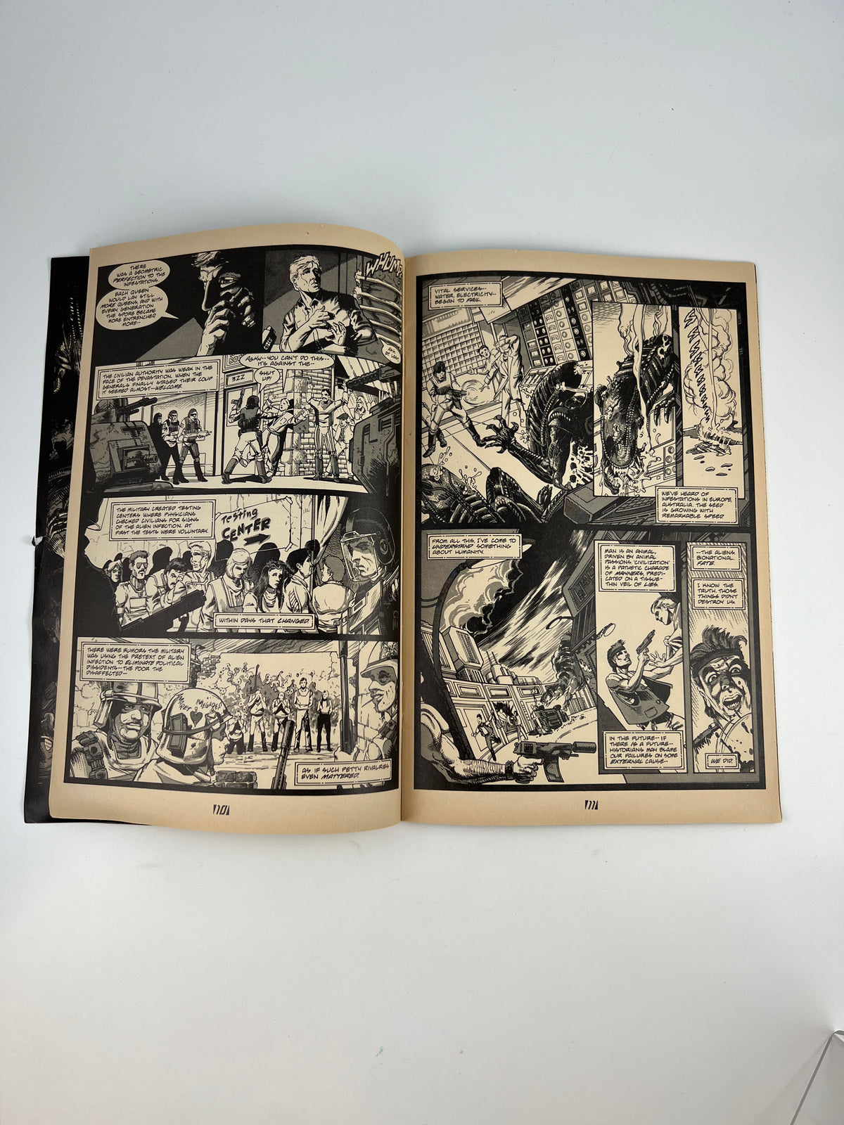 Aliens Comic 6 of  6 Dark Horse first. printing 1989
