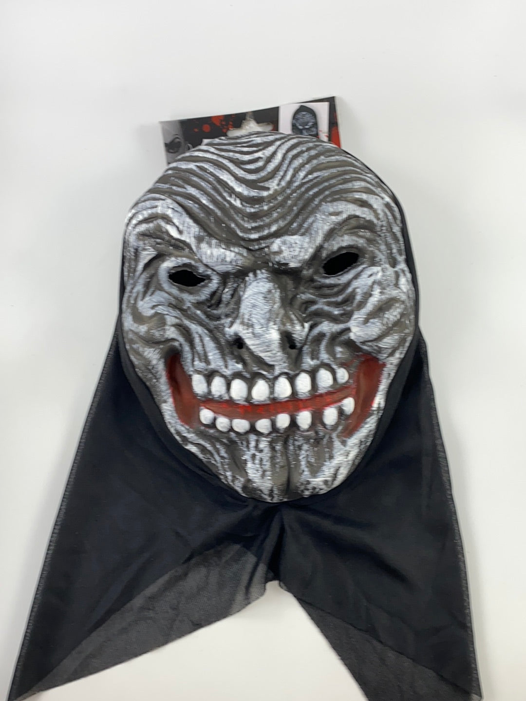 Horror Maske mit Kapuze