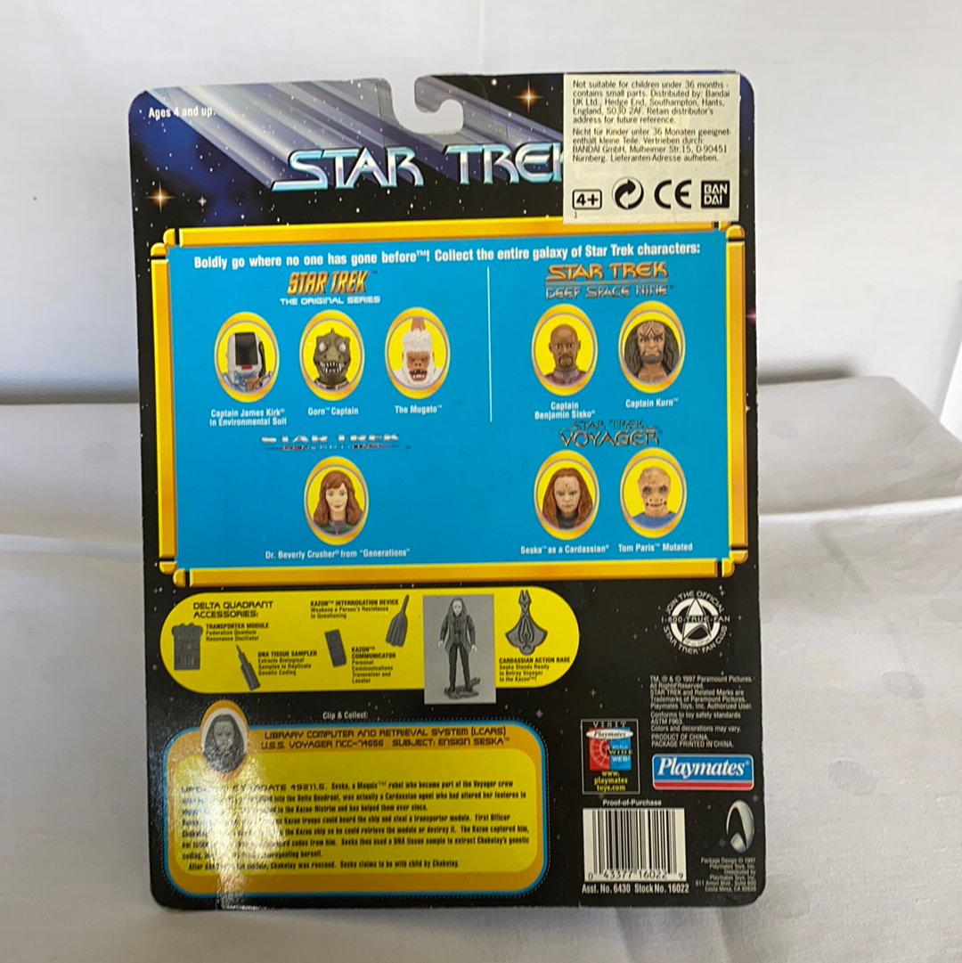 Star Trek Seska as a Cardassian Actionfigur