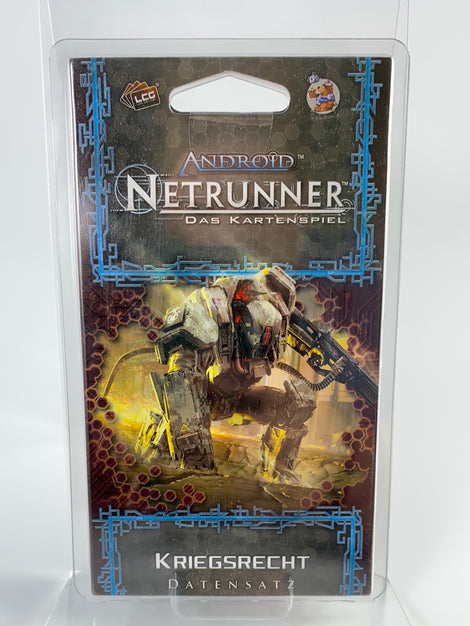 Netrunner Kartenspiel: Das Kriegsrecht Datensatz, Neu!