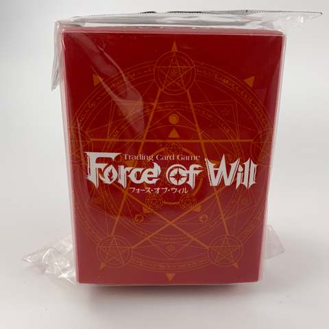 Ultra Pro DeckBox Force of Will (rot)