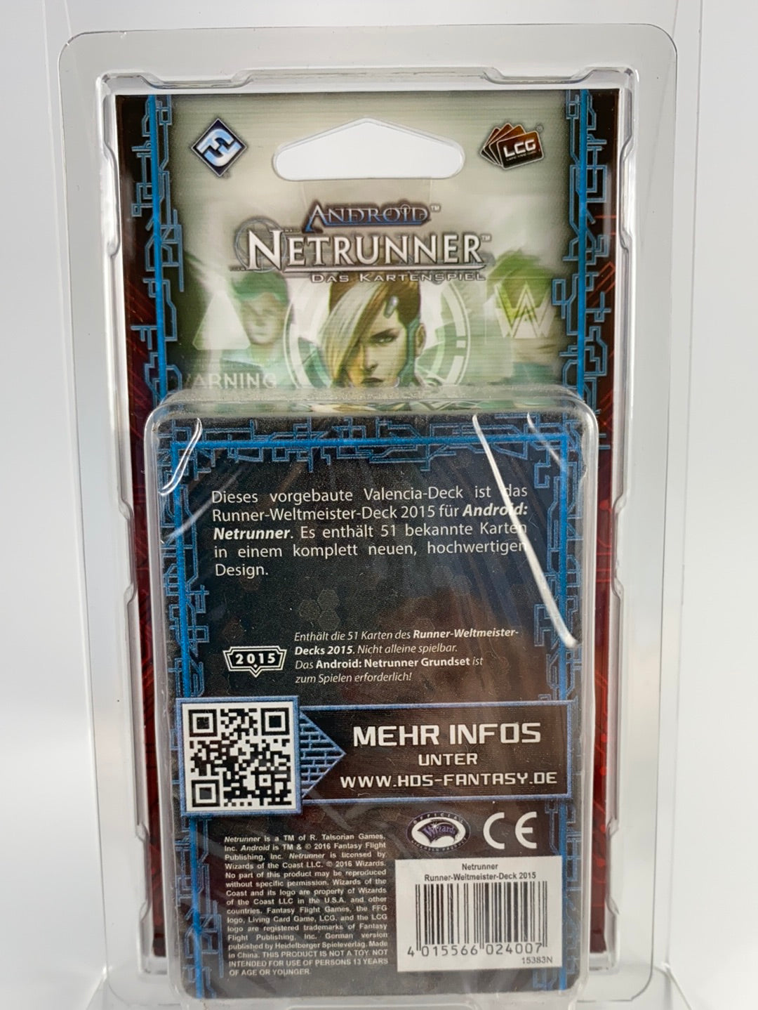 Netrunner Kartenspiel: Valencia Runner-Weltmeister-Deck