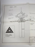 Regula 1 Space Laboratory Blueprint/ Technische Zeichnung