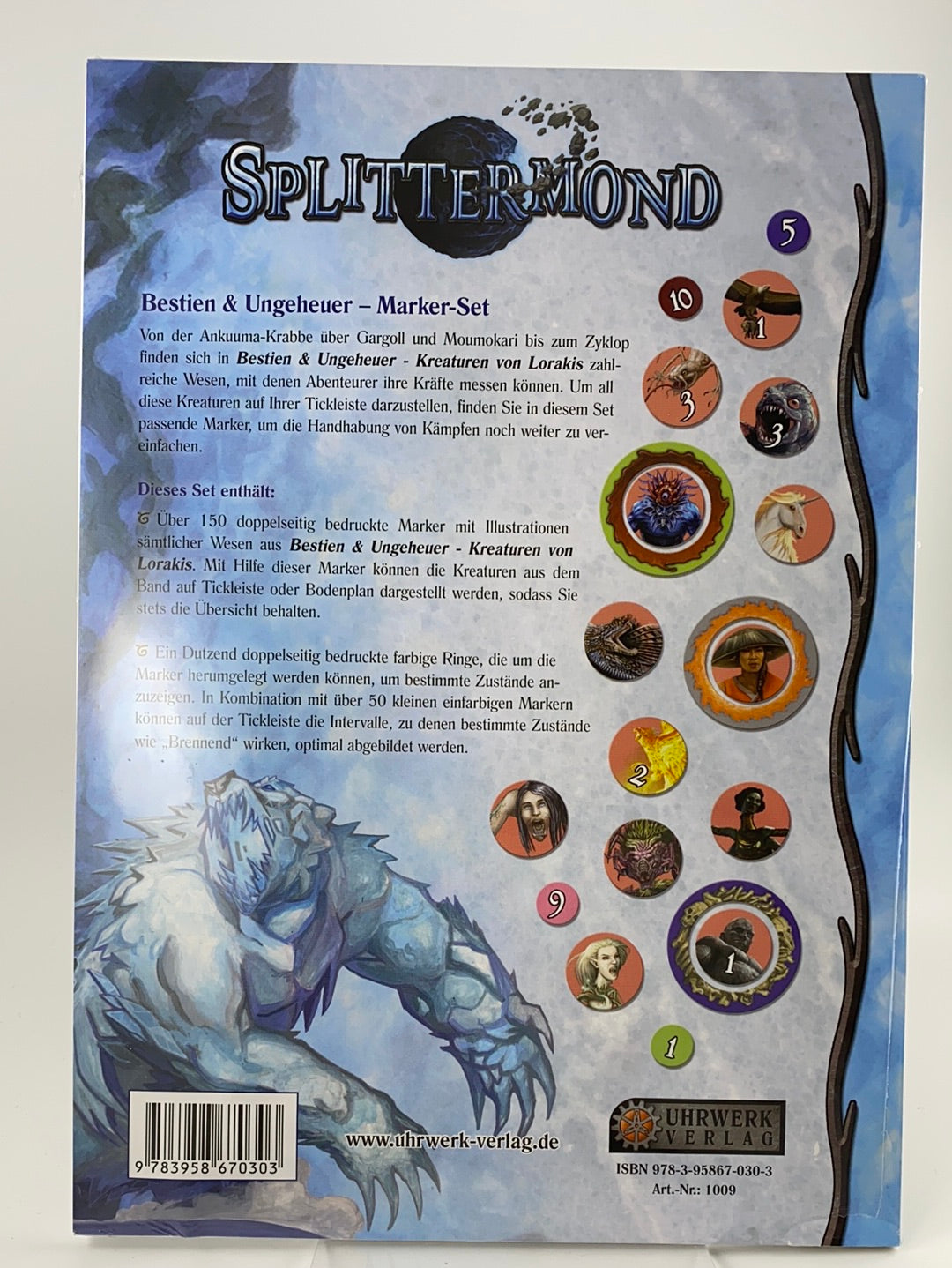 Bestien & Ungeheuer Markerset - Splittermond RPG