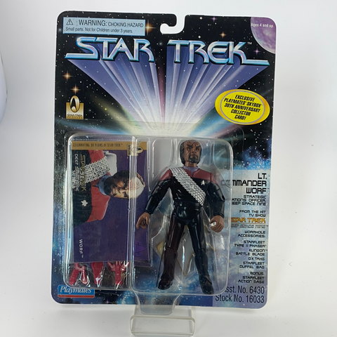 LT. Commander Worf Star Trek Actionfigur Playmate