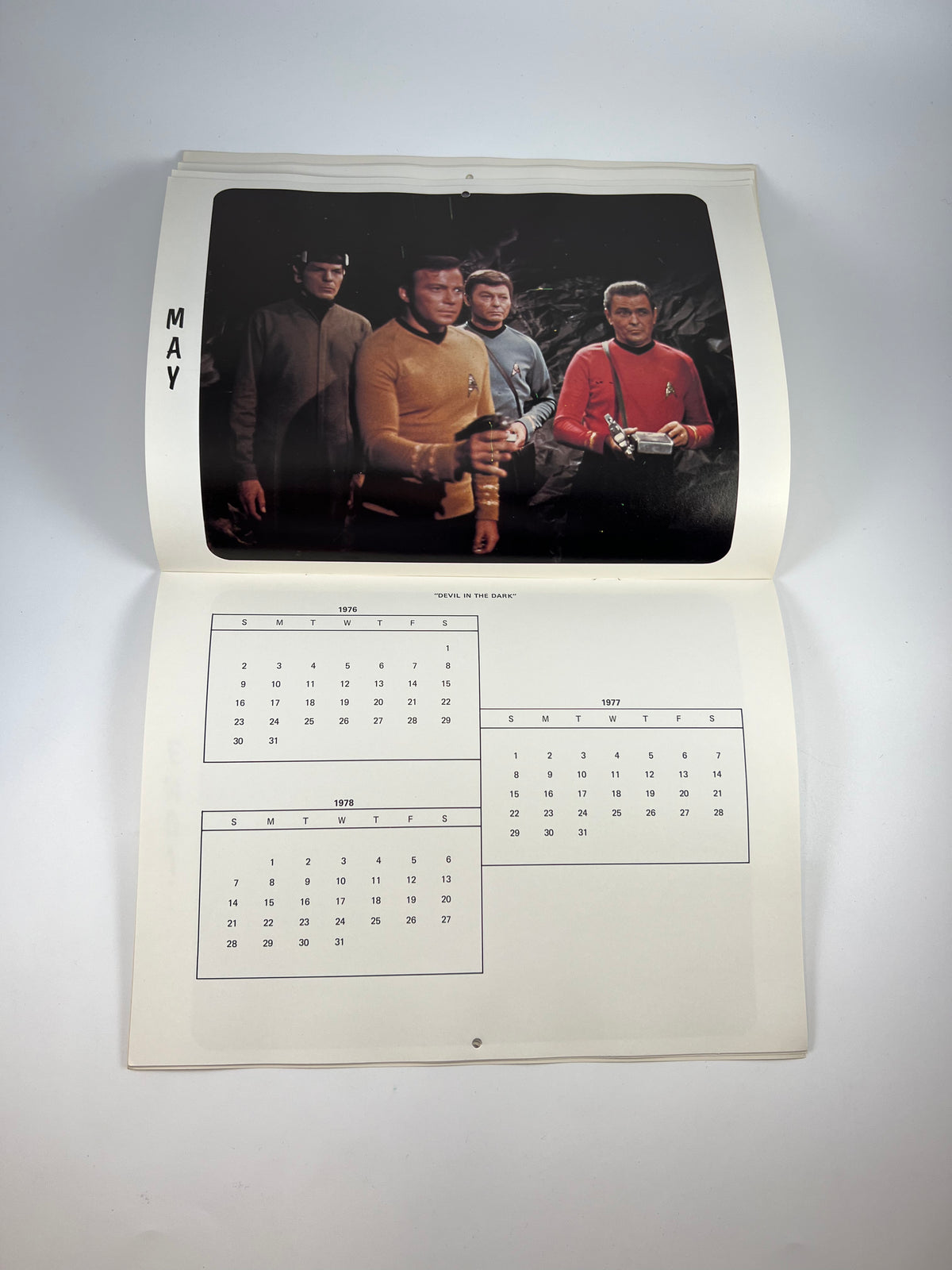 Star Trek Three Year Calendar (´77 / ´78 / `79 )