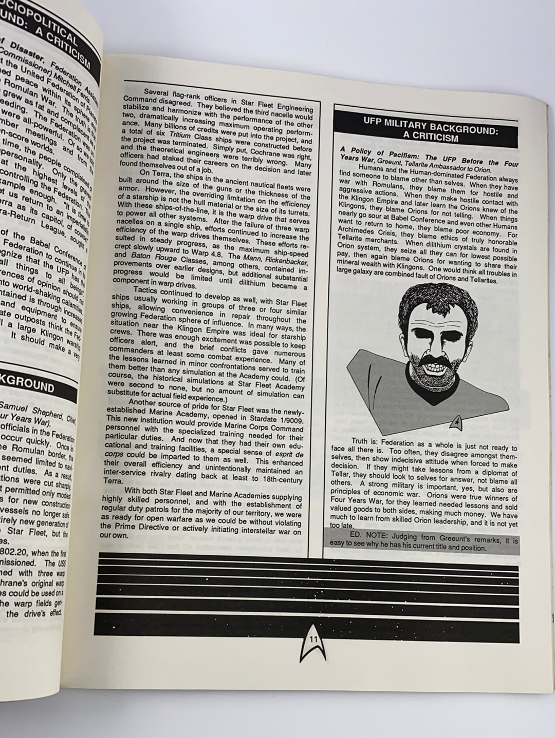 The four years war Star Trek Rollenspiel