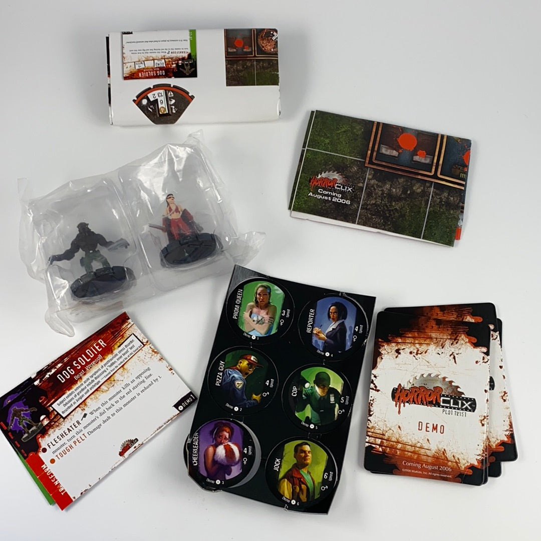 Horrorclix Promo Demo Version: Dog Soldier & Razorvixen