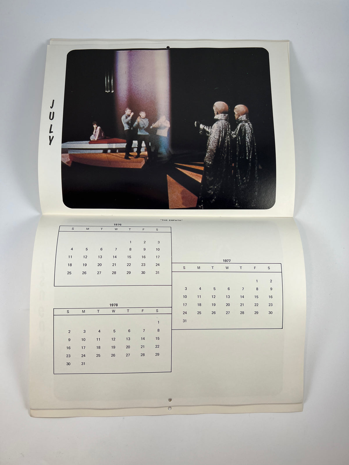 Star Trek Three Year Calendar (´77 / ´78 / `79 )