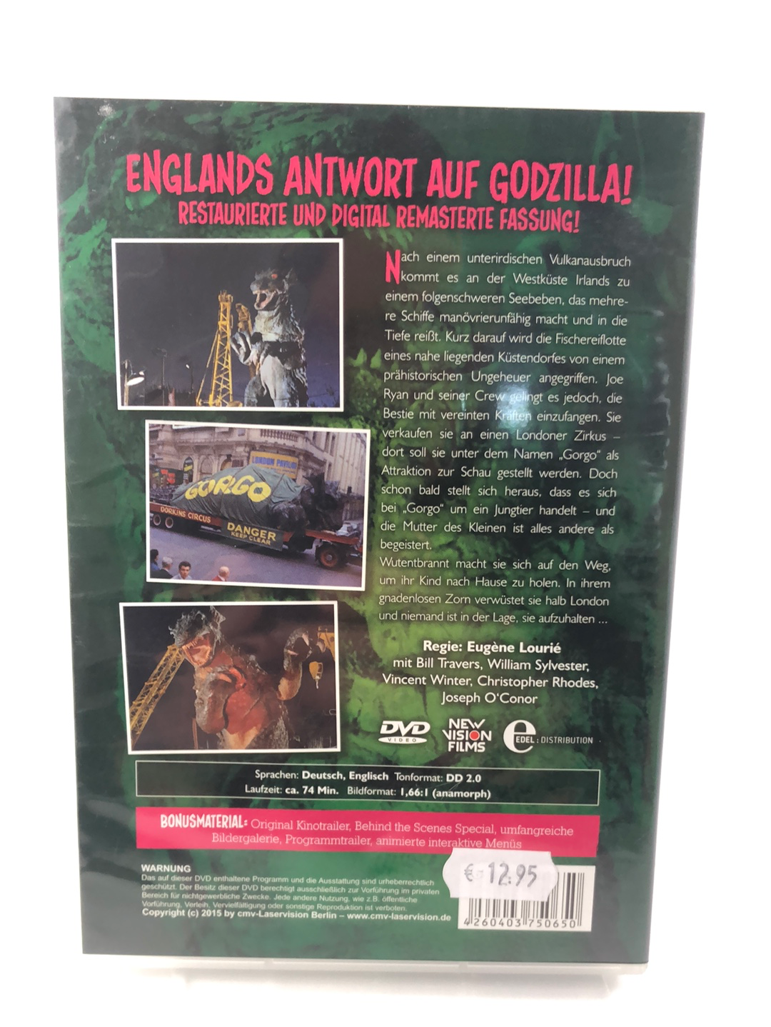 Gorgo Die Superbestie schlägt zu DVD