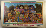 The Beatles Illustrated Lyrics Puzzle in a Puzzle