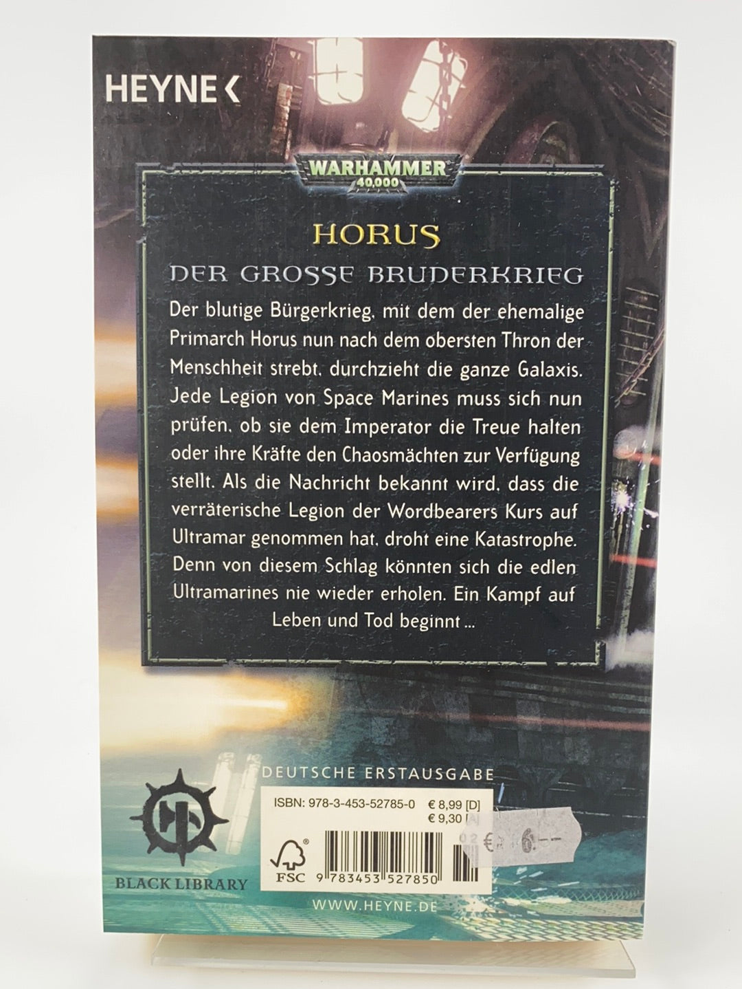 Warhammer 40k: Der große Bruderkrieg 8 - Am Abgrund Heyne, neu!