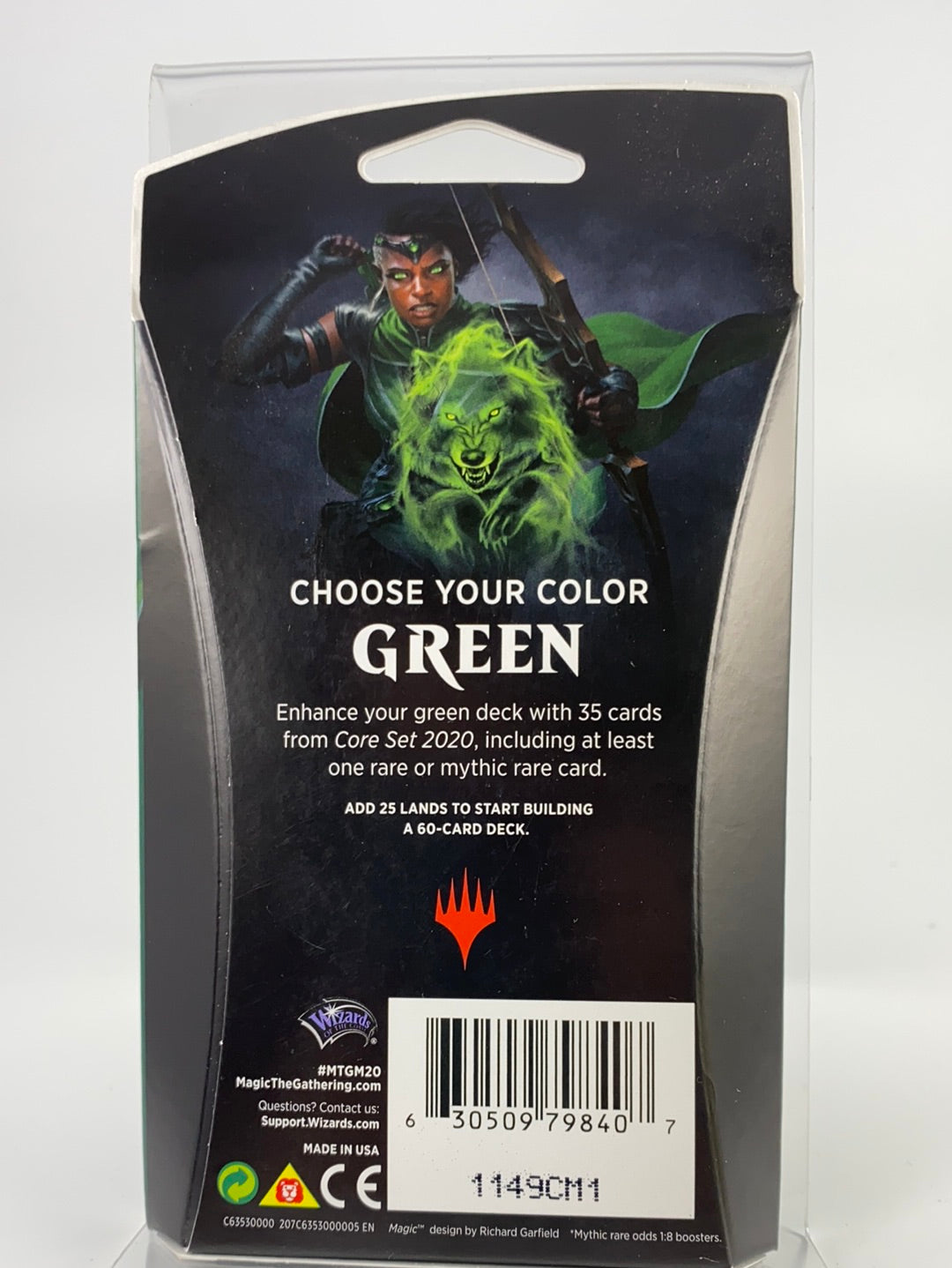Magic Core Set 2020 Green Theme Booster (engl.)