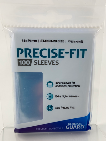 100 Precise-Fit Card Sleeves