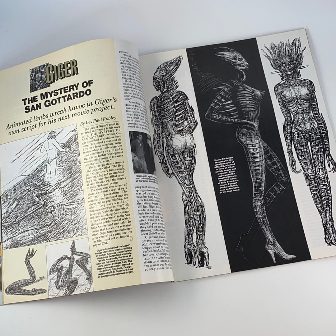 Cinefantastique Vol. 27 Number 7 Alien, Giger